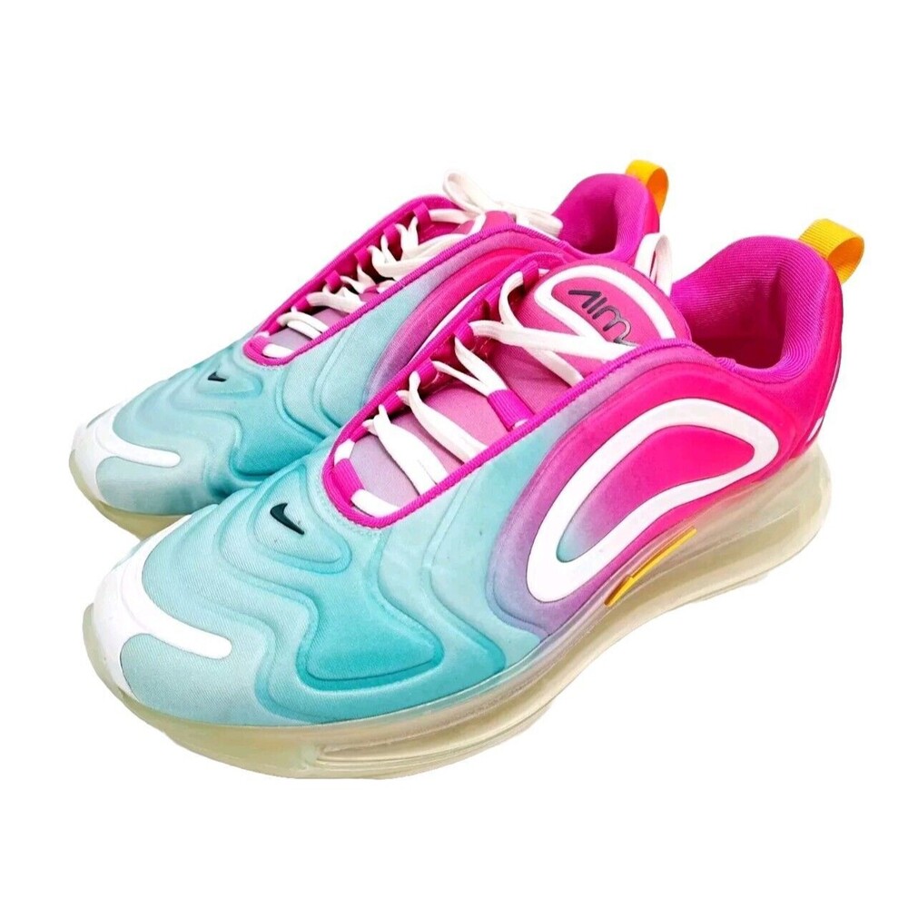Nike Womens Size 11 Air Max 720 Teal Tint Pink Blue Sneakers CJ0567-300